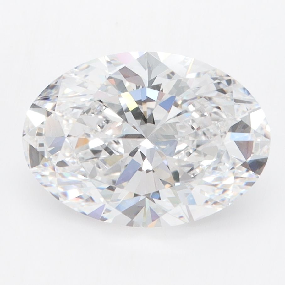 2.66 ct. oval Lab Grown Diamond front image