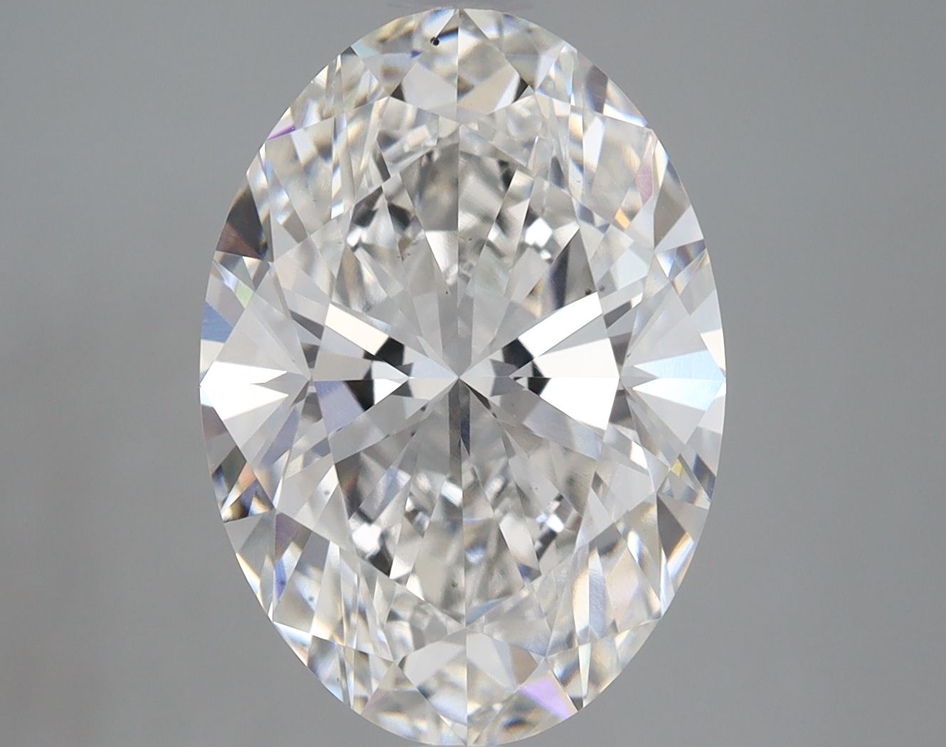 4.17 ct. oval Lab Grown Diamond front image