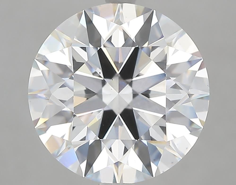 Diamant Rond 5.03 ct - Couleur G - Pureté VS2