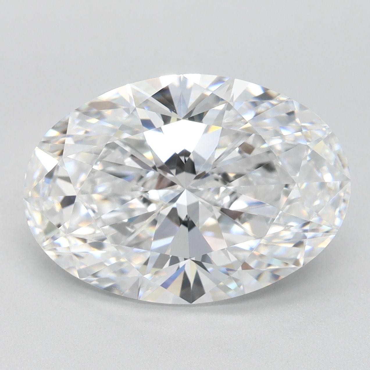 4.39 ct. oval Lab Grown Diamond front image
