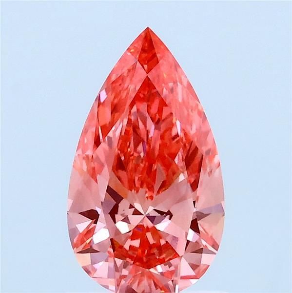 1.02 CT Fancy Vivid Pink PEAR