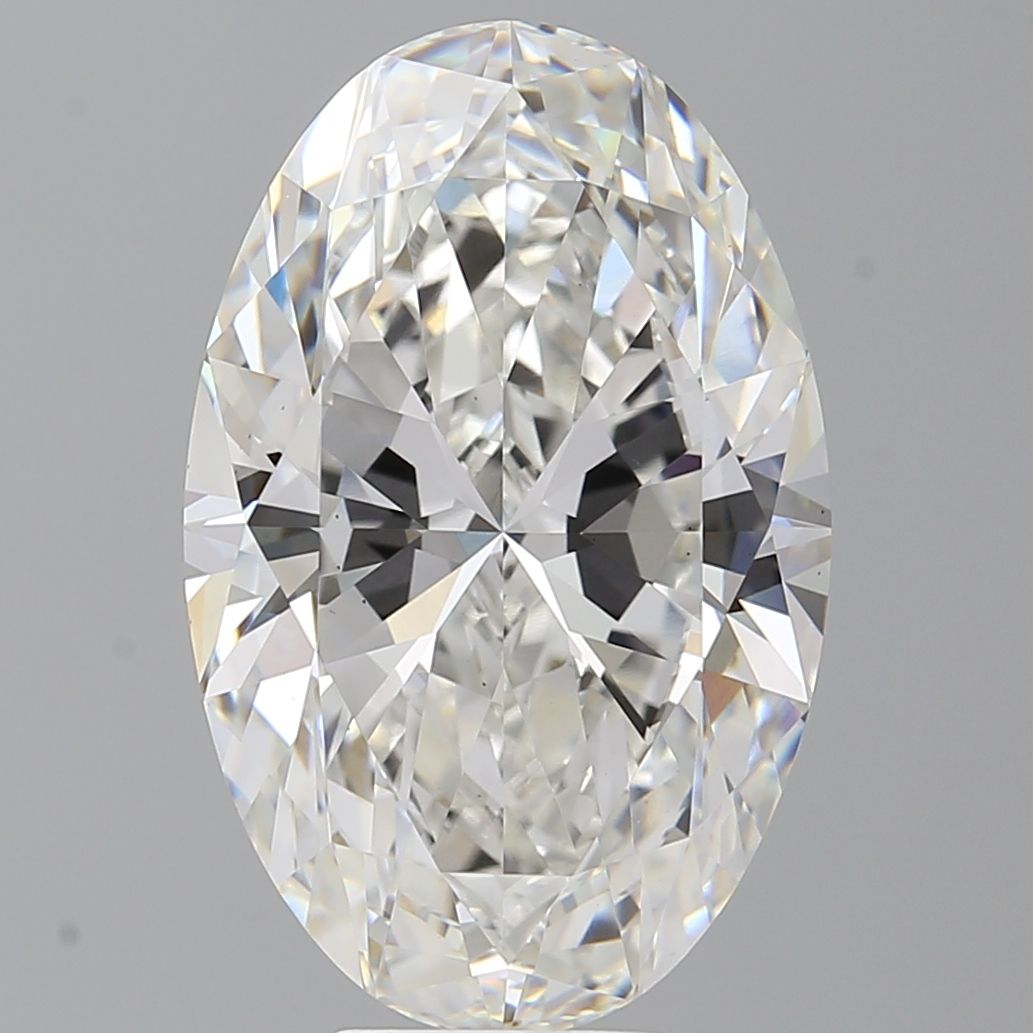 9.10 ct. oval Lab Grown Diamond front image