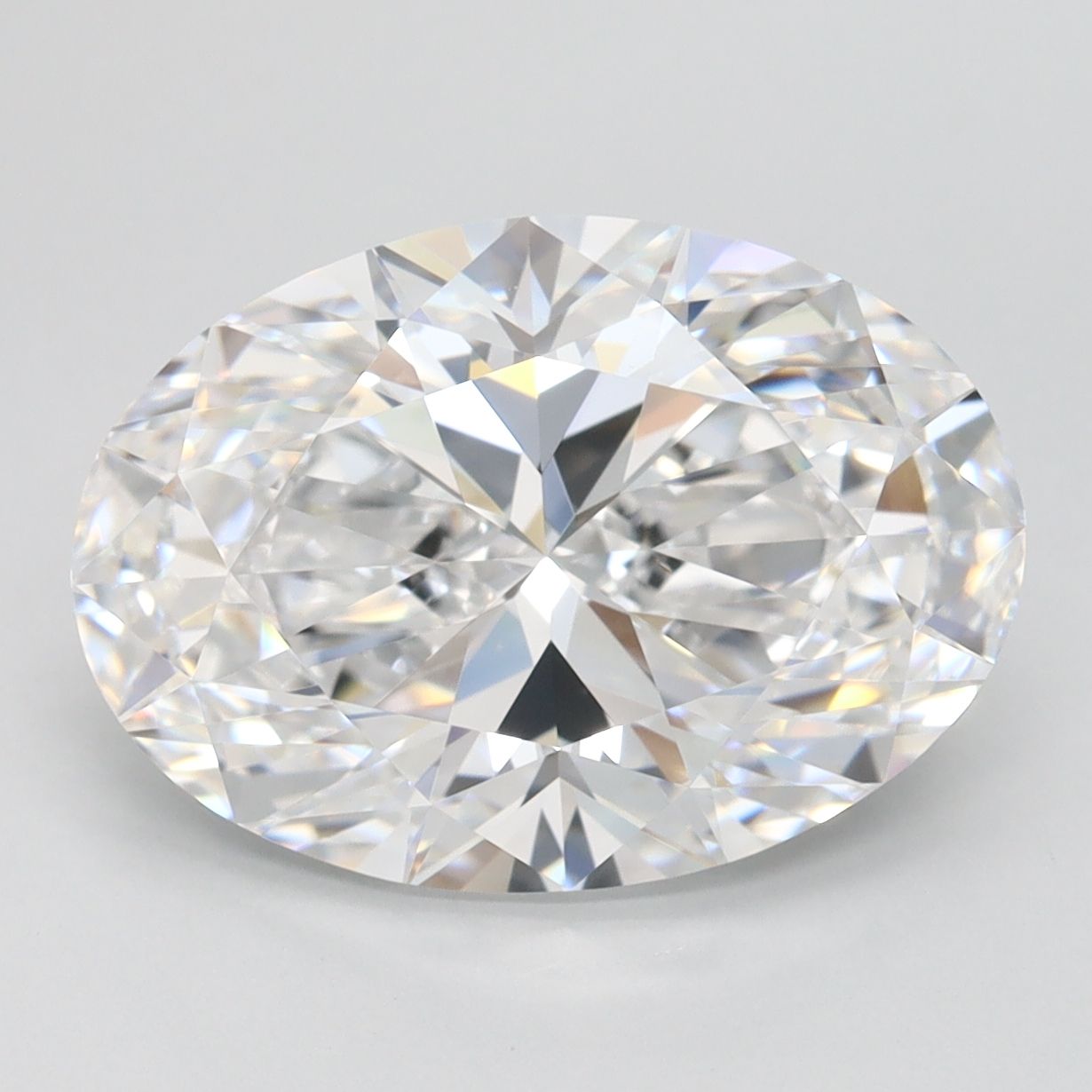4.11 ct. oval Lab Grown Diamond front image