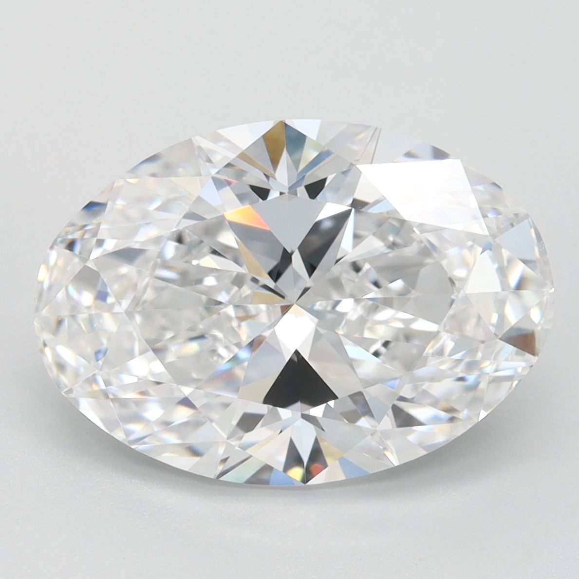 3.69 ct. oval Lab Grown Diamond front image