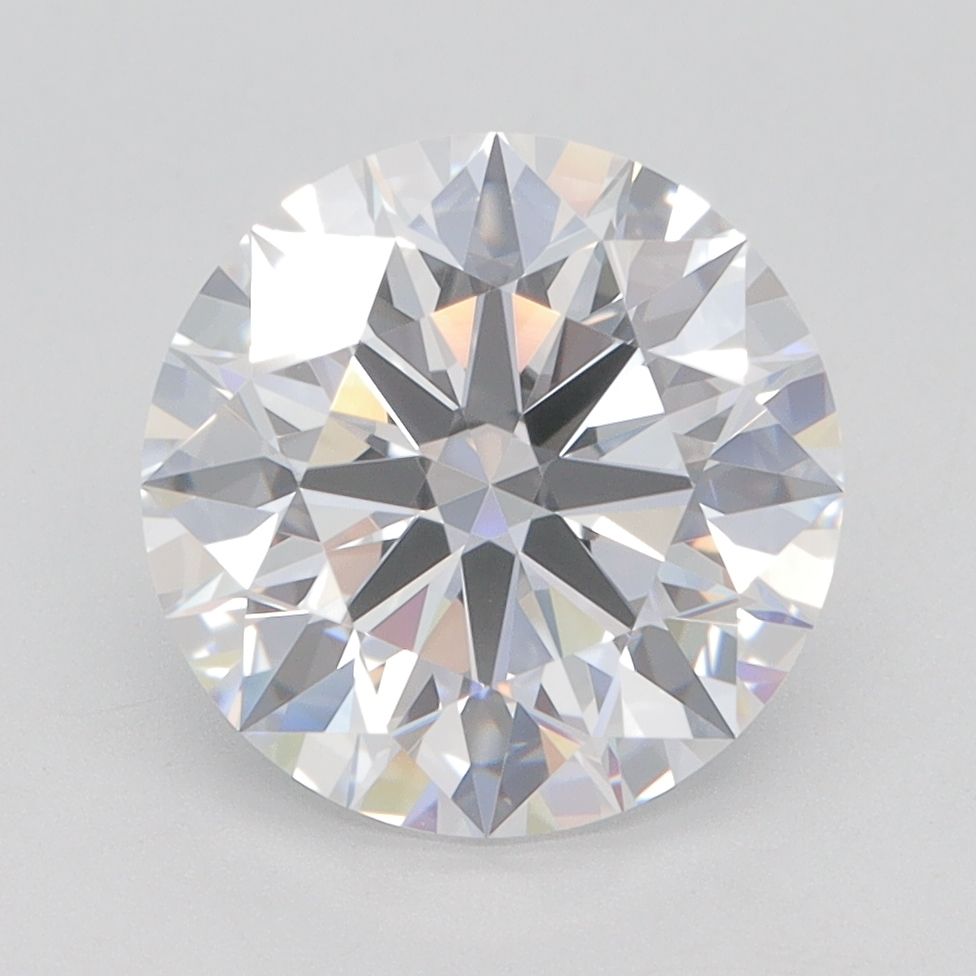 Diamant Rond 4.08 ct - Couleur D - Pureté VVS1