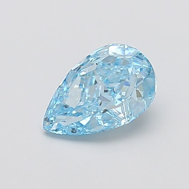 1.27 CT Fancy Vivid Blue PEAR