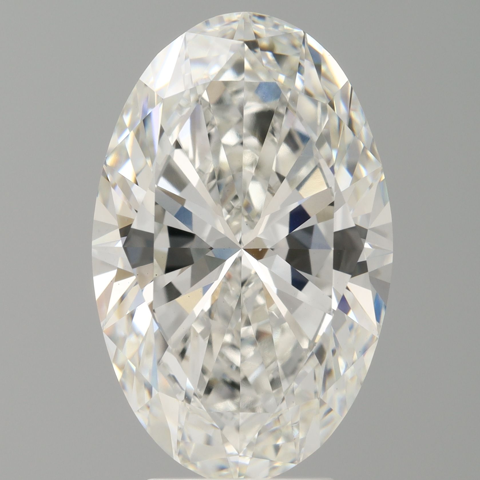 5.10 ct. oval Lab Grown Diamond front image
