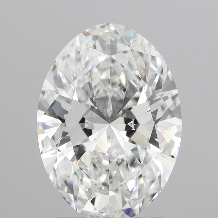 2.08 ct. oval Lab Grown Diamond front image