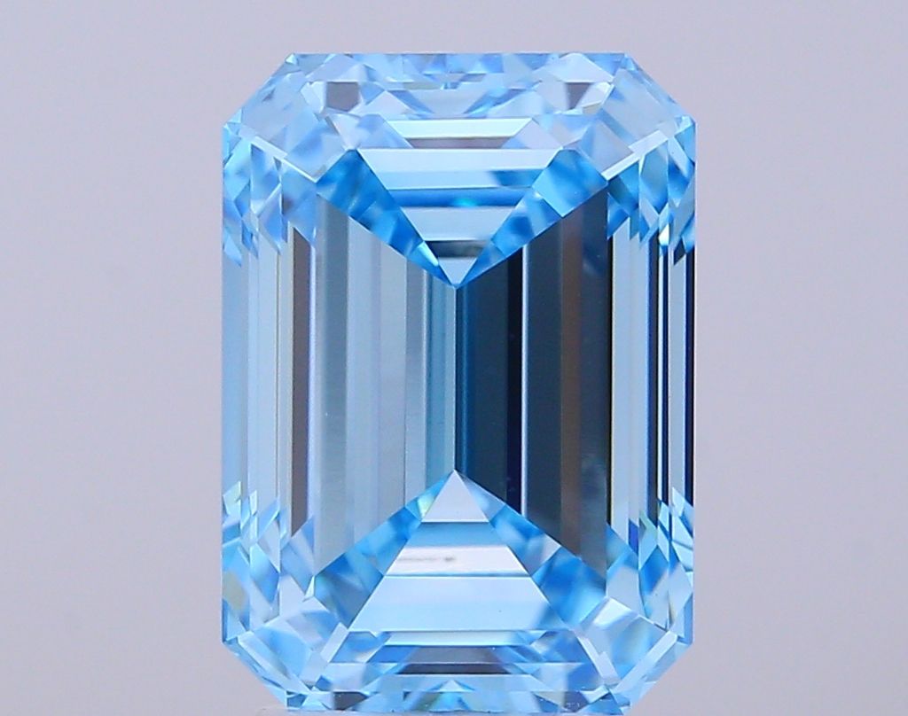 6.06 ct. emerald Lab Grown Diamond front image
