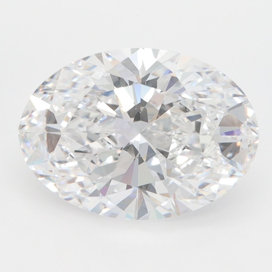 3.04 ct. oval Lab Grown Diamond front image