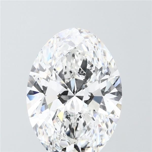 5.02 ct. oval Lab Grown Diamond front image