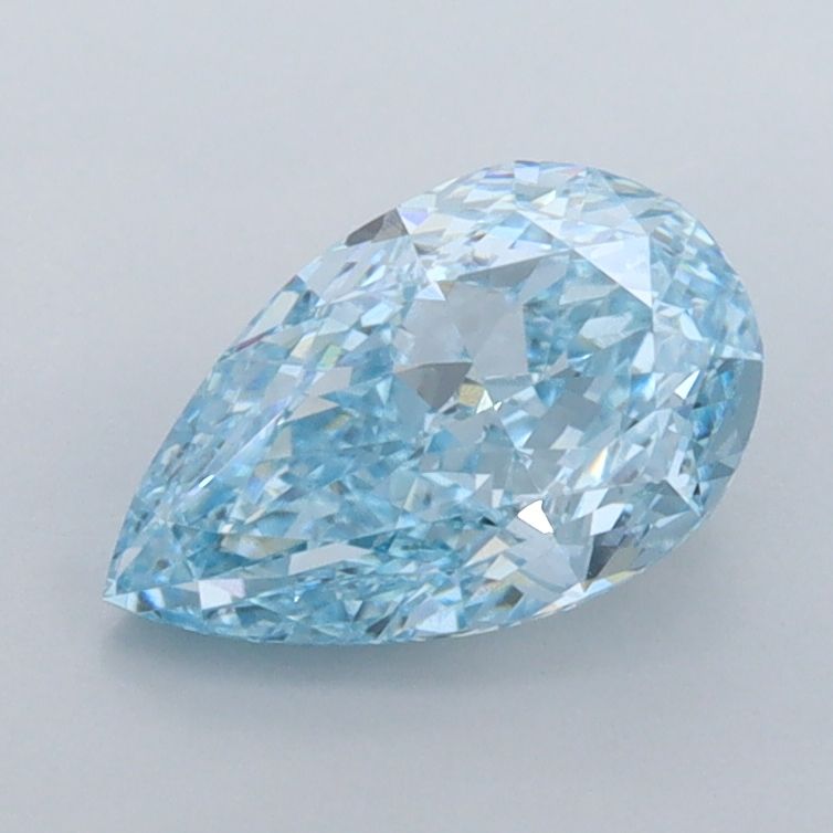 1.33 CT Fancy Vivid Blue PEAR