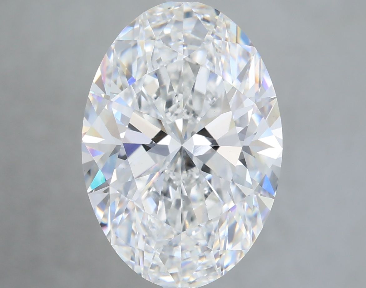 5.07 ct. oval Lab Grown Diamond front image