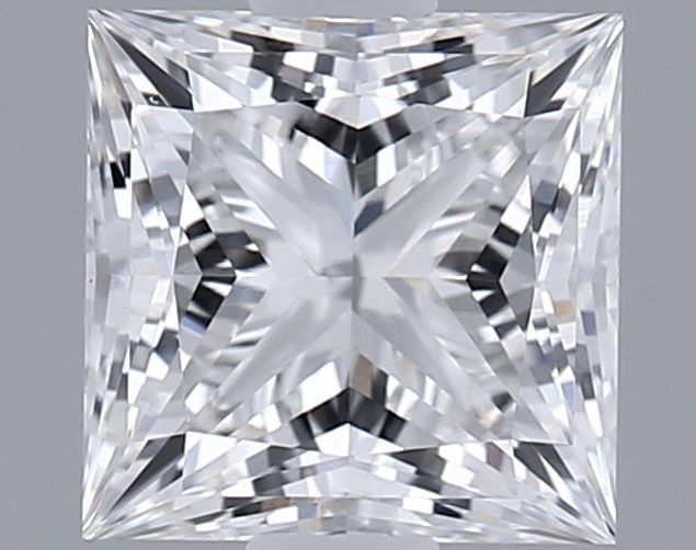 1.23 ct lab-grown Princess Diamond