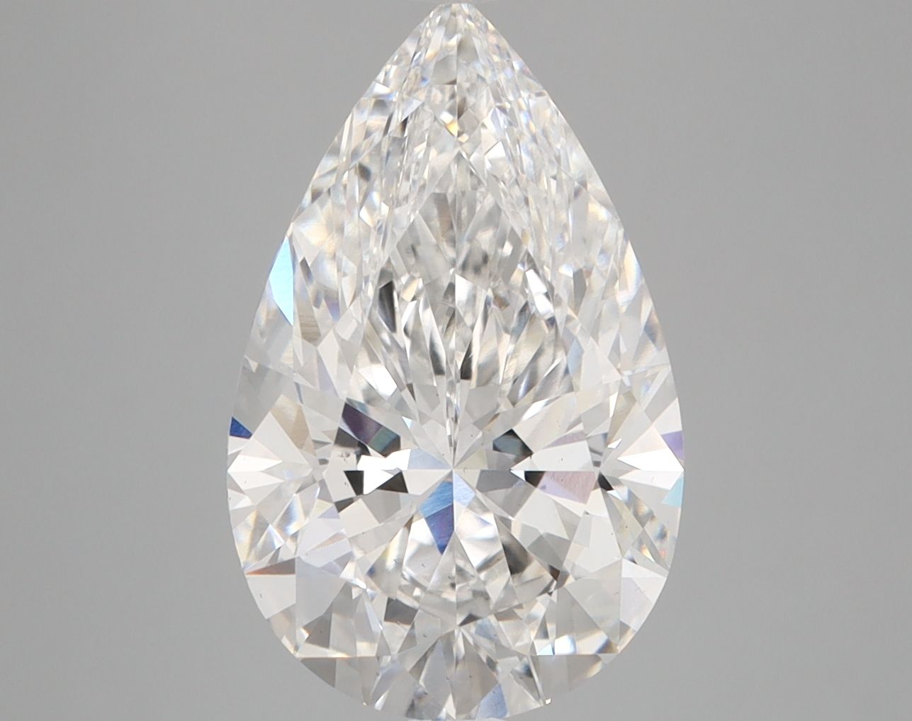 4.08 ct. pear Lab Grown Diamond front image