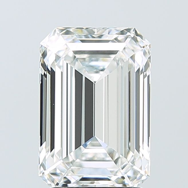 3.09 ct. emerald Lab Grown Diamond front image