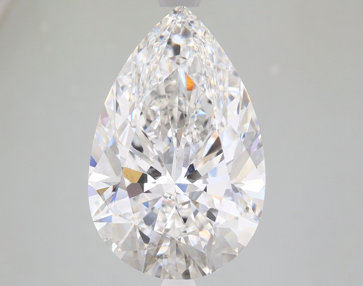 5.07 ct. pear Lab Grown Diamond front image