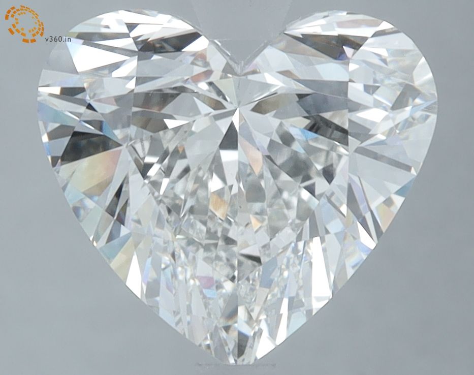 3.60 ct. heart Lab Grown Diamond front image