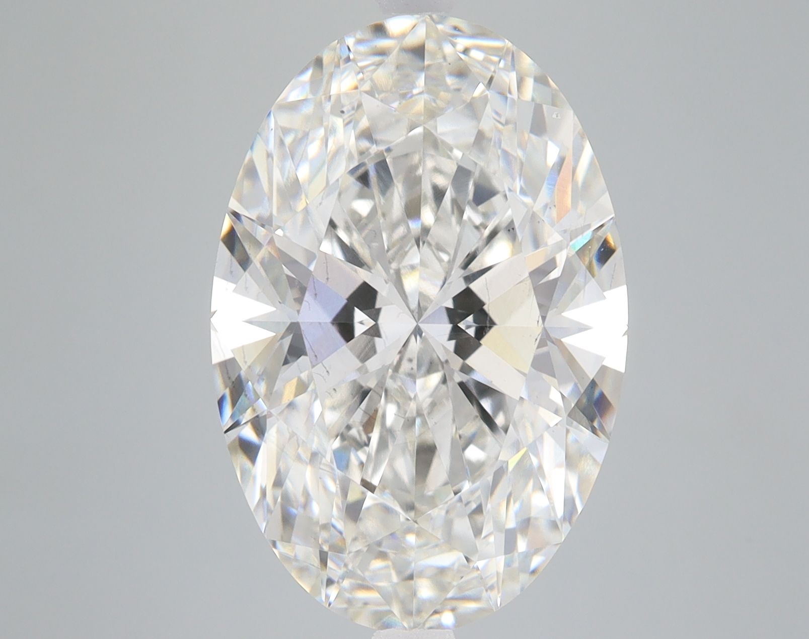 8.15 ct. oval Lab Grown Diamond front image