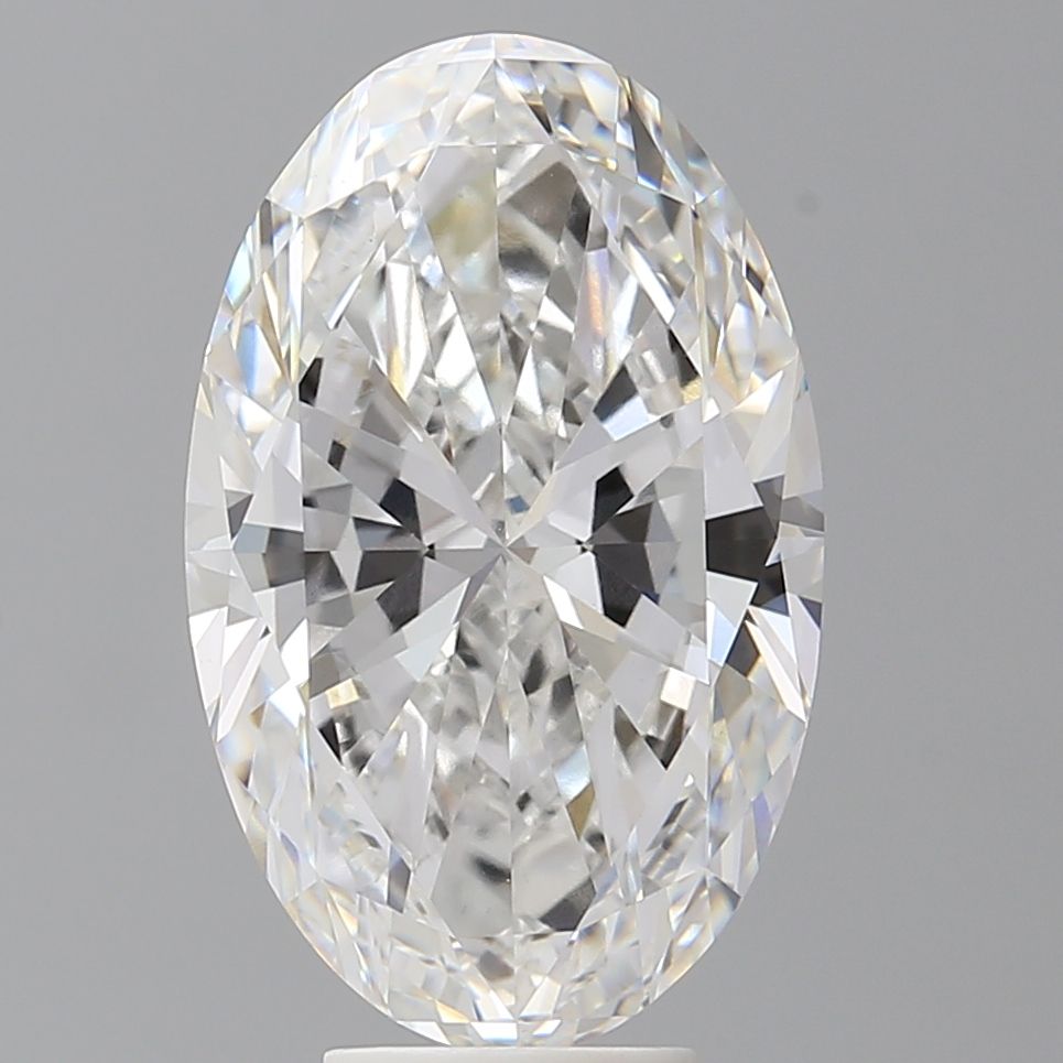 7.01 ct. oval Lab Grown Diamond front image