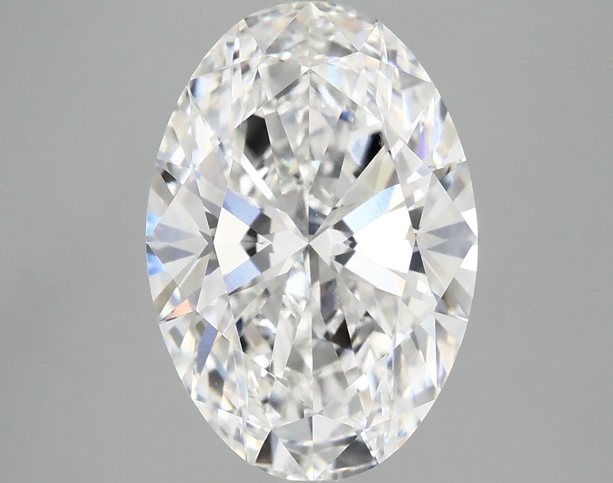 5.09 ct. oval Lab Grown Diamond front image