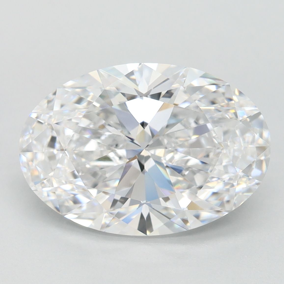 3.22 ct. oval Lab Grown Diamond front image