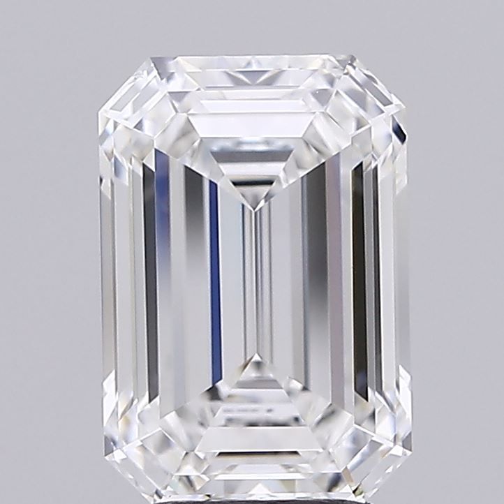 3.04 ct. emerald Lab Grown Diamond front image