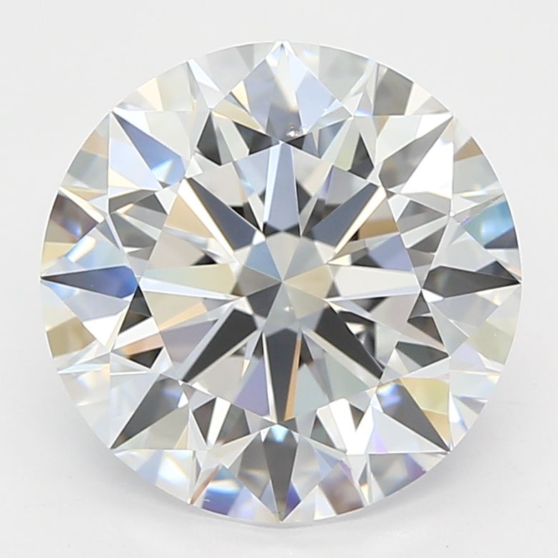 Diamant Rond 3.73 ct - Couleur D - Pureté VVS1