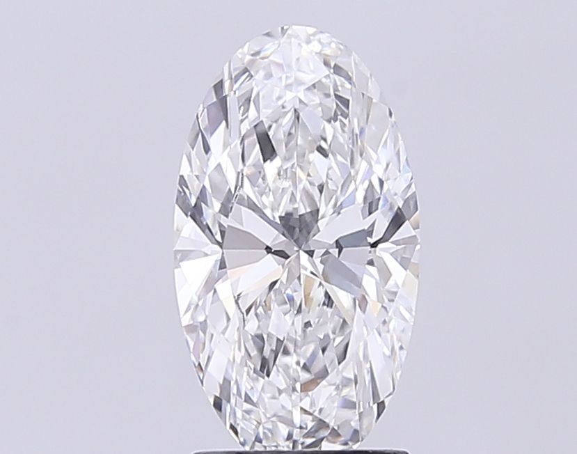 2.05 ct. oval Lab Grown Diamond front image
