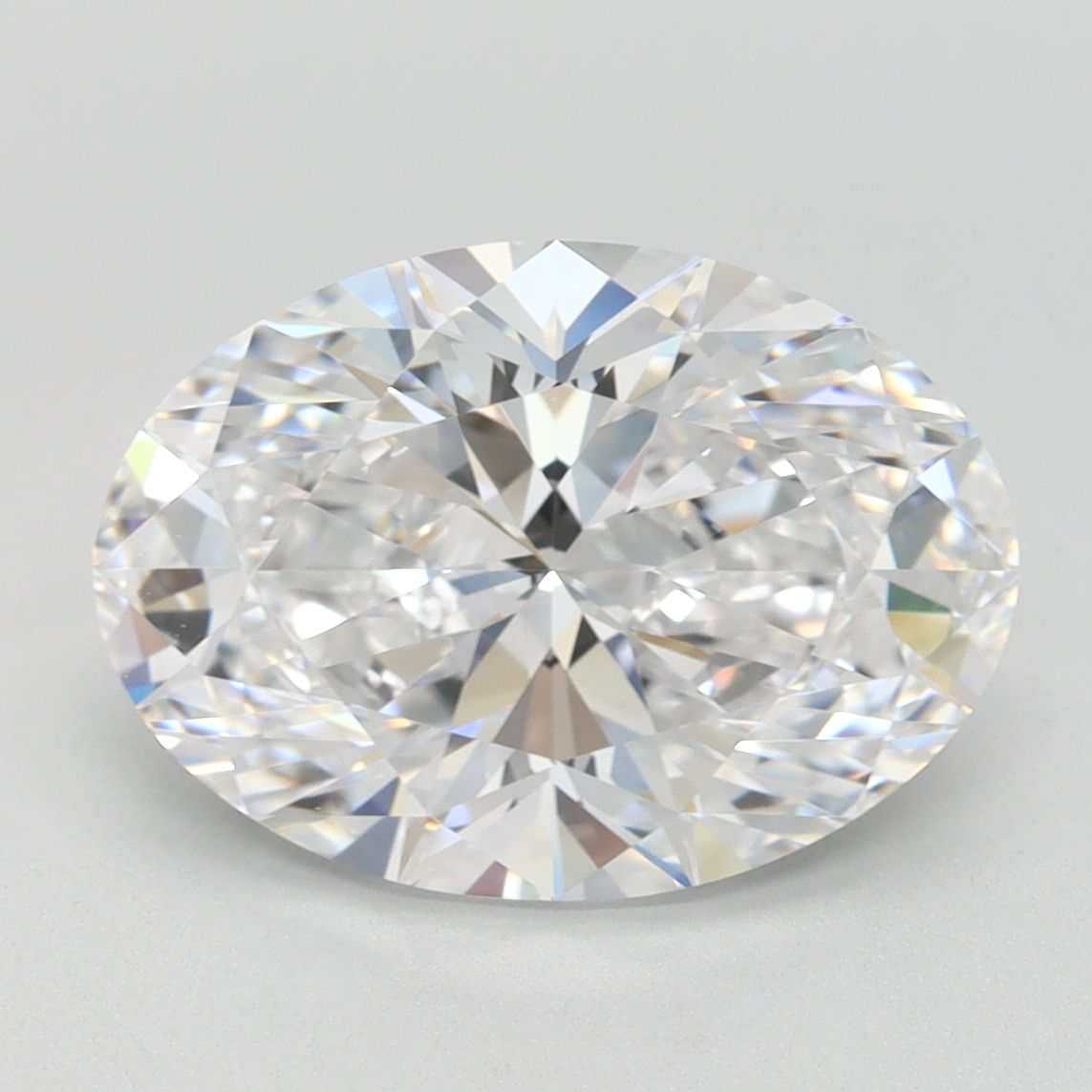 3.02 ct. oval Lab Grown Diamond front image