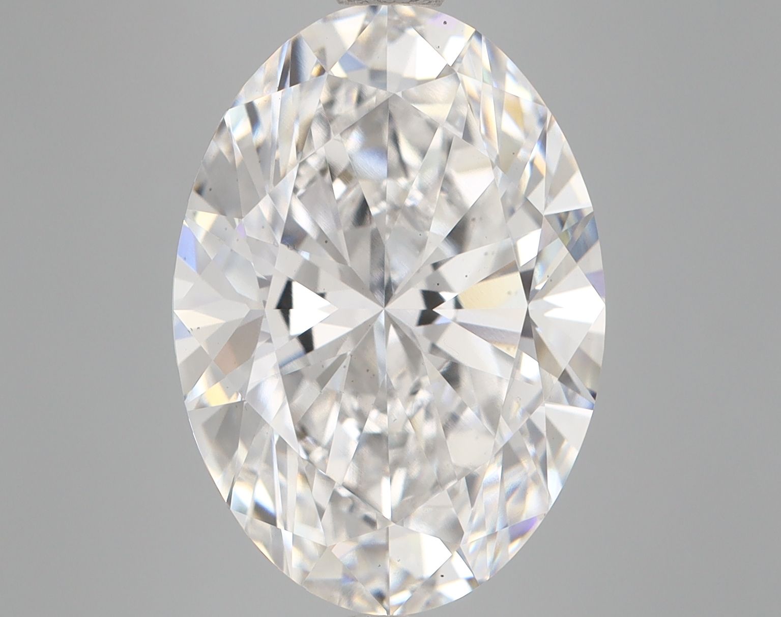 9.18 ct. oval Lab Grown Diamond front image