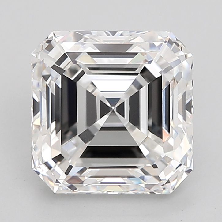 4.07 ct lab-grown Asscher Diamond