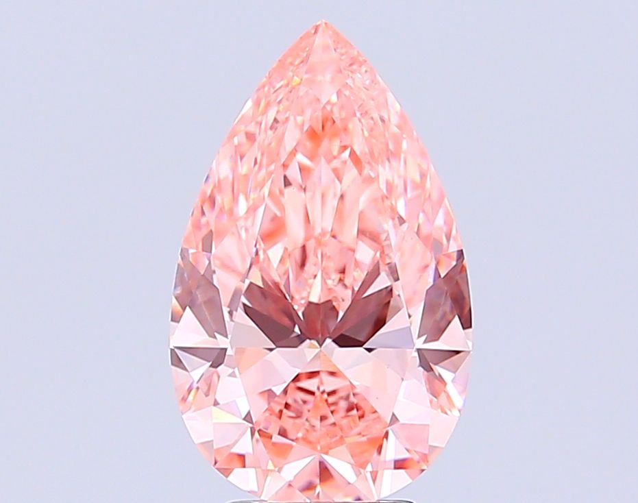 6.04 ct. pear Lab Grown Diamond front image