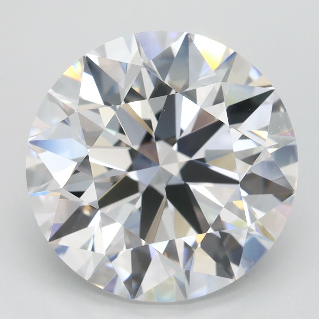 5.07 ct. round Lab Grown Diamond front image