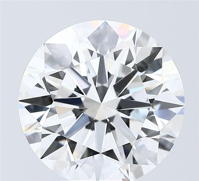 5.02 ct. round Lab Grown Diamond front image