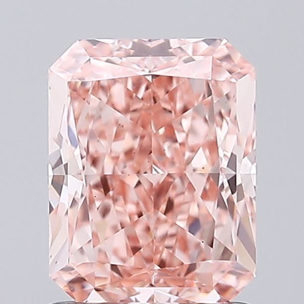 1.4 CT Fancy Intense Orangey Pink RADIANT