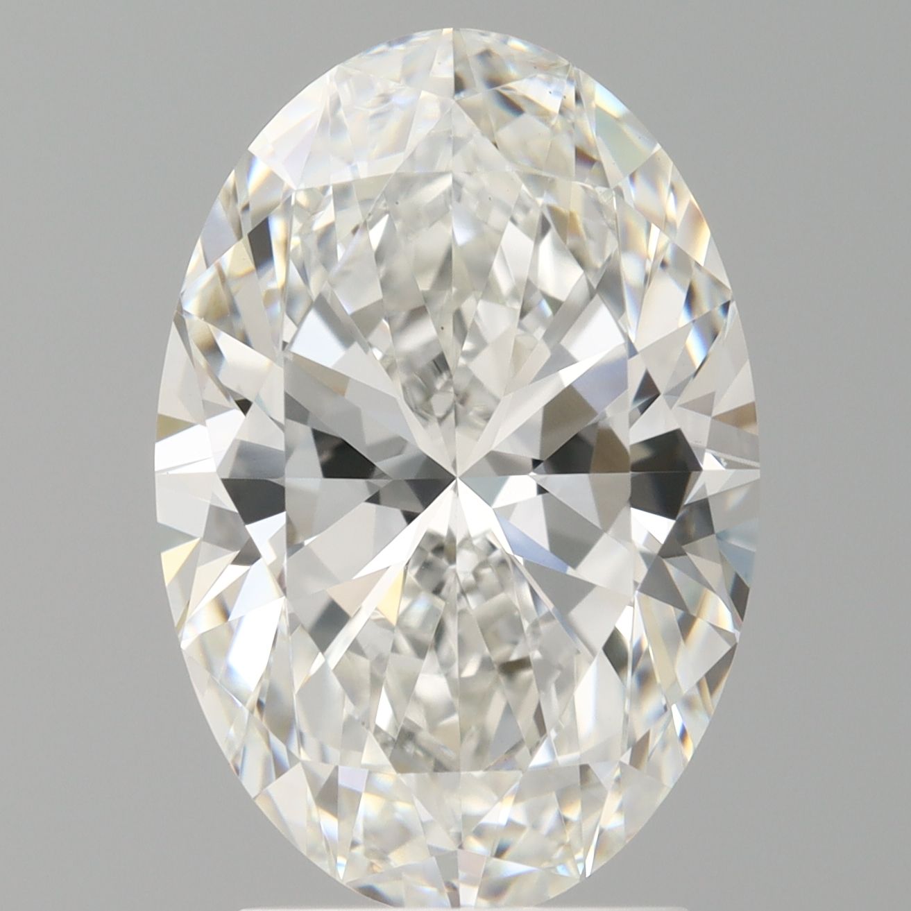 3.04 ct. oval Lab Grown Diamond front image