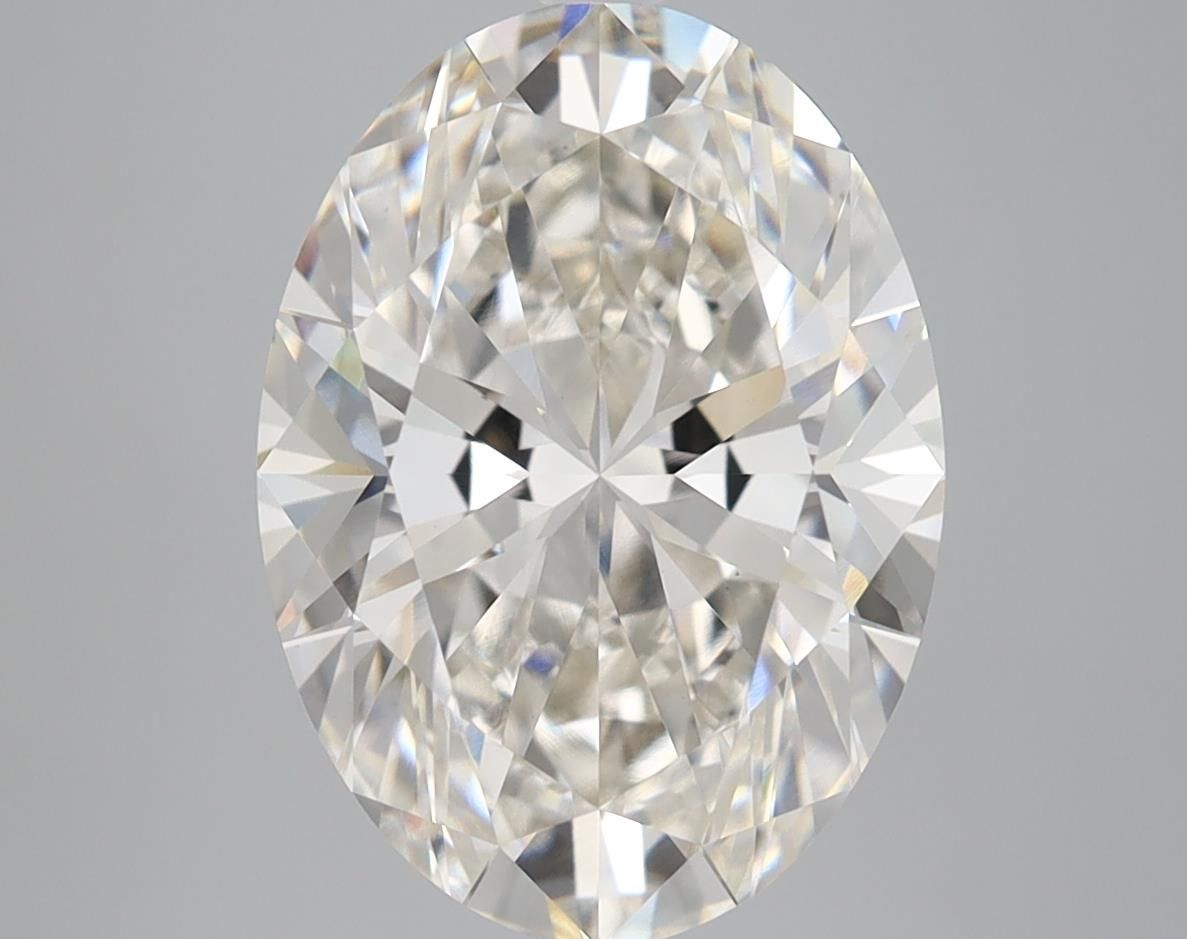 5.07 ct. oval Lab Grown Diamond front image