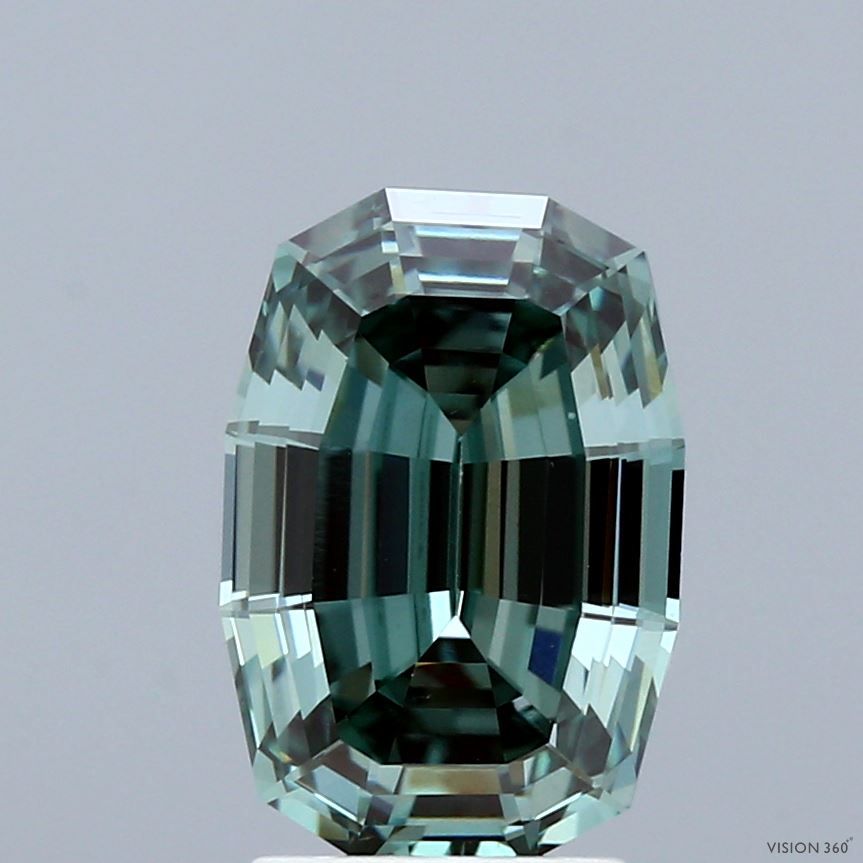 3.07 ct. cushion Lab Grown Diamond front image