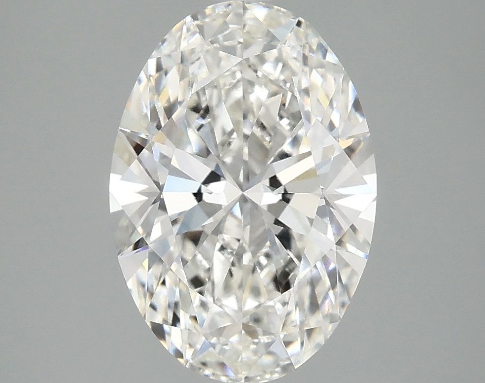 2.84 ct. oval Lab Grown Diamond front image