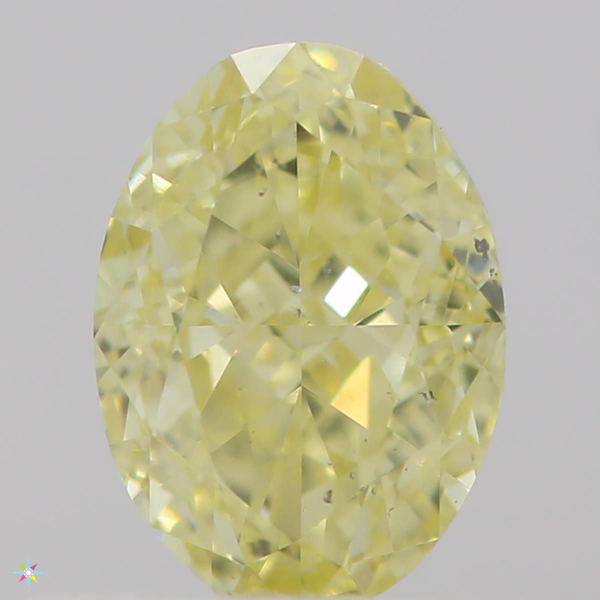 Diament 0.5 ct Fancy Intense Yellow/SI1