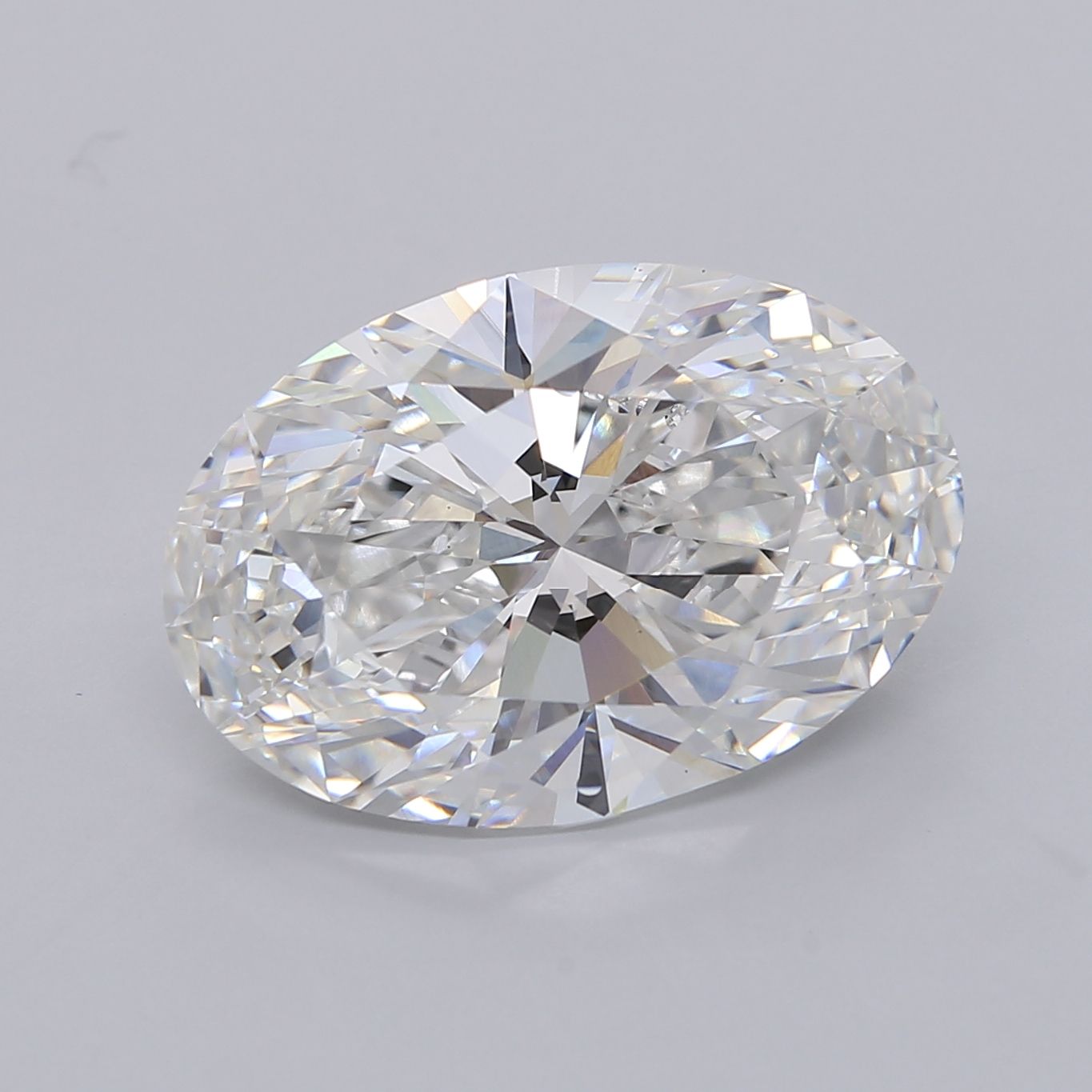 10.03 ct. oval Lab Grown Diamond front image
