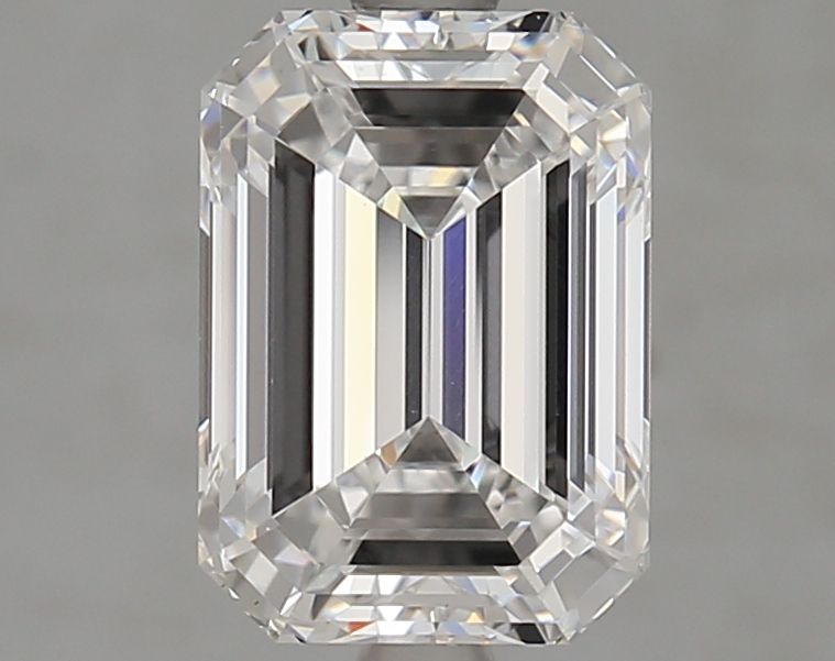 Diamant Émeraude 2.73 ct - Couleur D - Pureté VVS2