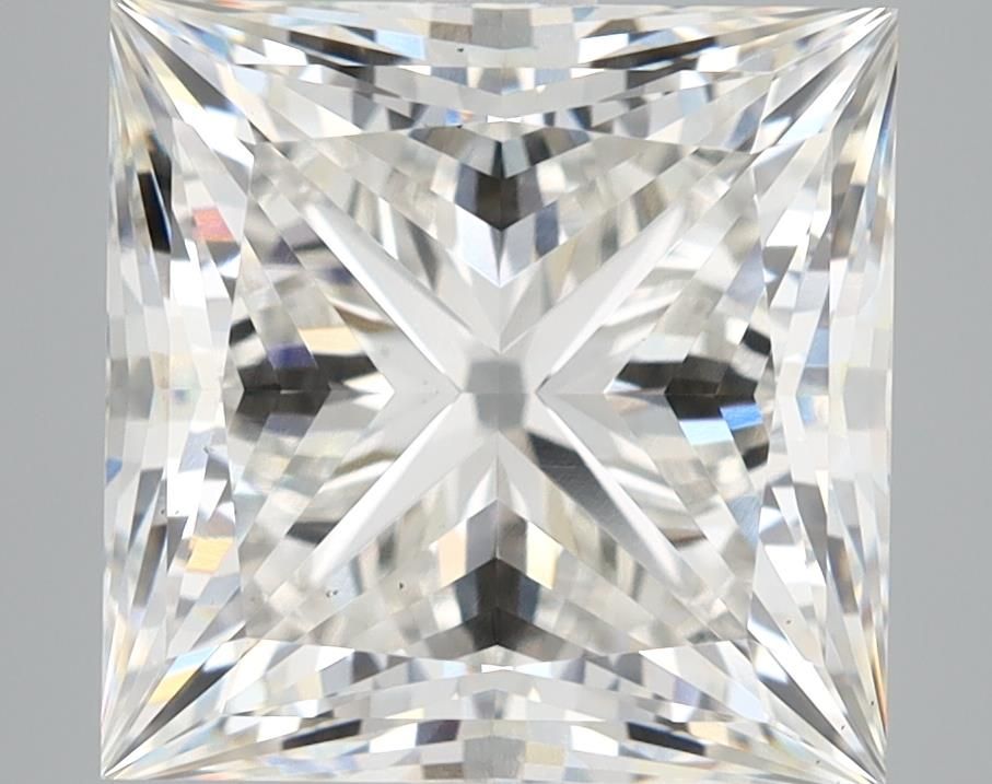 6.16 ct. princess Lab Grown Diamond front image