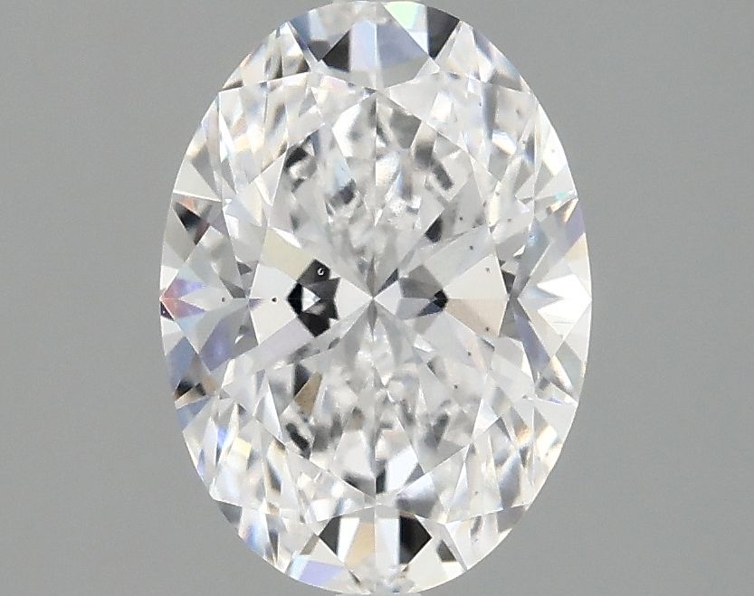 2.01 ct. oval Lab Grown Diamond front image