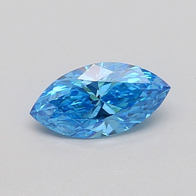 0.28 CT Fancy Vivid Pink CUSHION MODIFIED