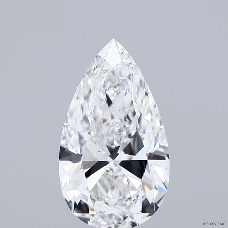 1.58 ct. pear Lab Grown Diamond front image