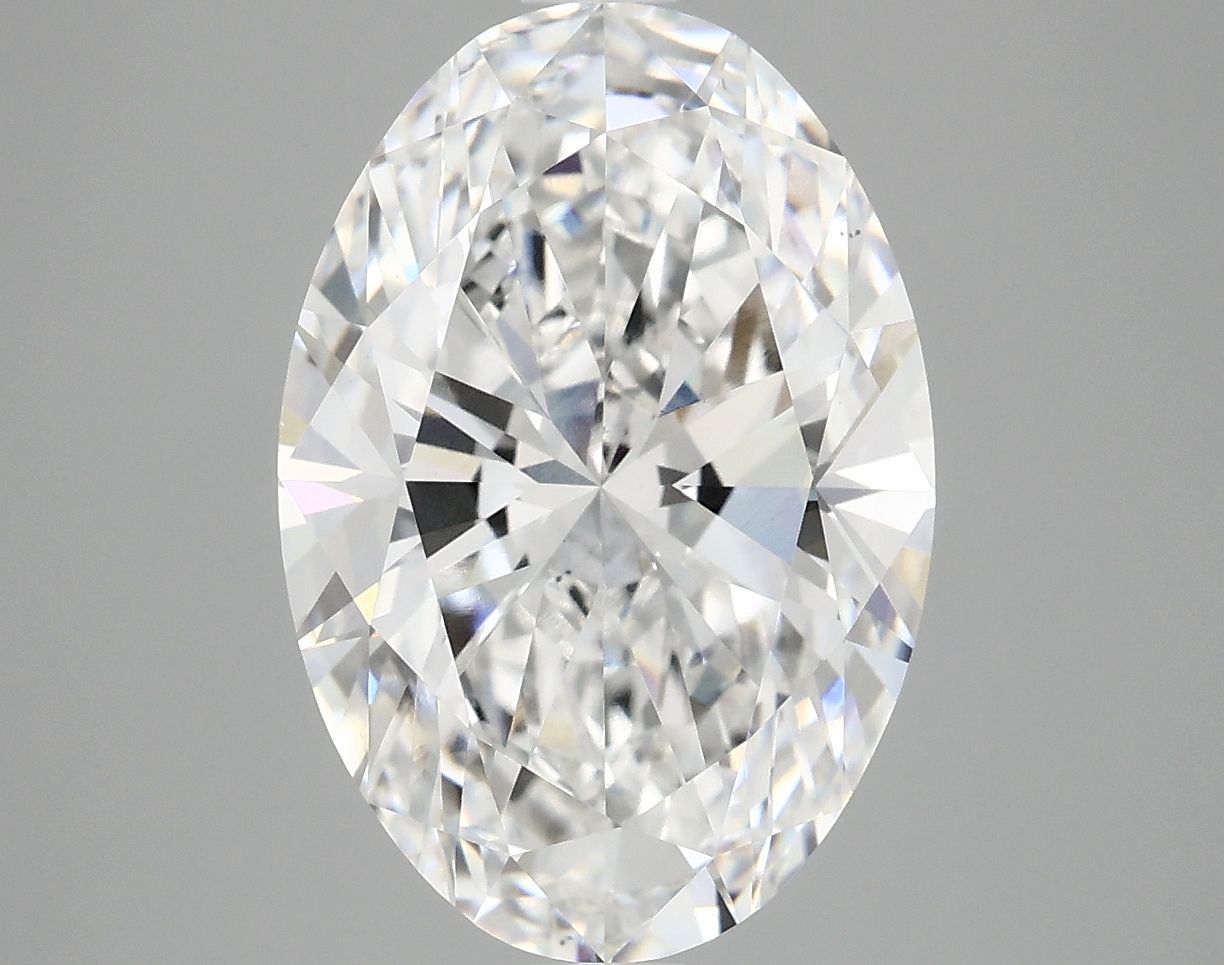 5.00 ct. oval Lab Grown Diamond front image