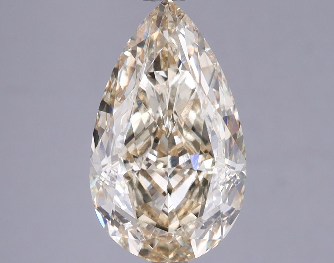 3.21 ct. pear Lab Grown Diamond front image