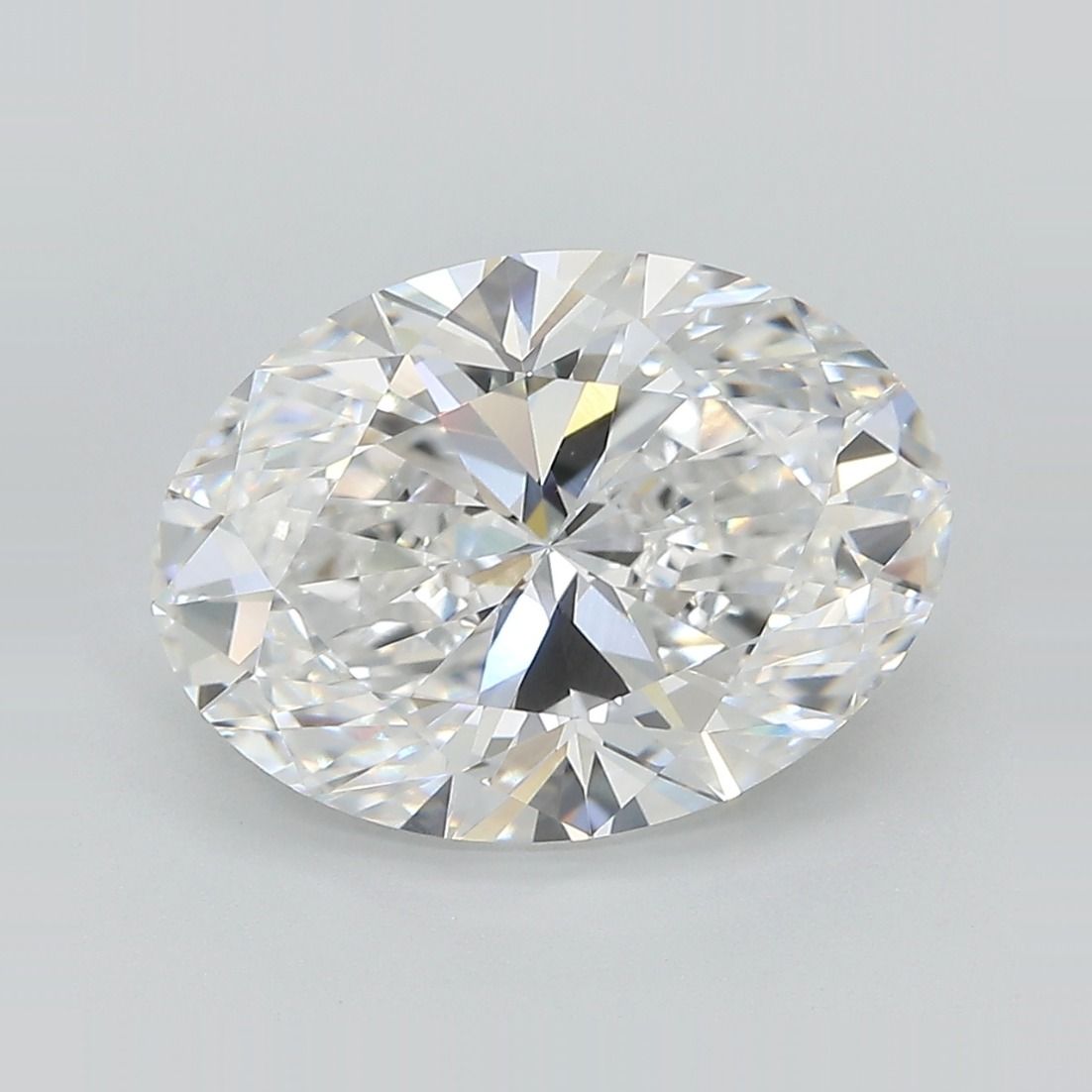 1.37 ct. oval Lab Grown Diamond front image